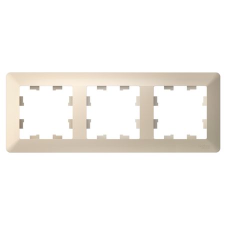 рамка 3 поста SYSTEME ELECTRIC Atlas Design AIR бежевый