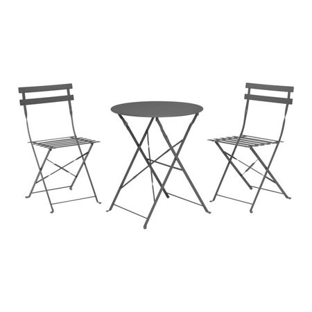 комплект мебели KOOPMAN BISTRO металл 3 предмета подсвечник koopman 10х10х20 5см металл