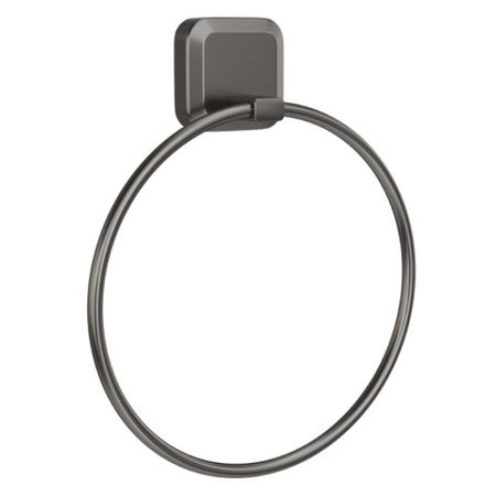 полотенцедержатель кольцо KLEBER Storm вороненая сталь мыльница настенная kleber storm вороненая