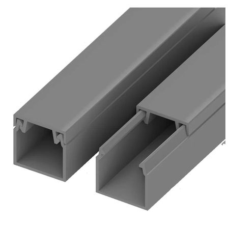 кабельный канал AGIS PROFILE ПВХ 16х16 мм серый кабельный рукав спиральная обмотка 8 мм серый