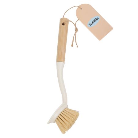 щетка для посуды TODELIA 27см пластик, дерево шкатулка todelia seasons 24х17 6х7см дерево