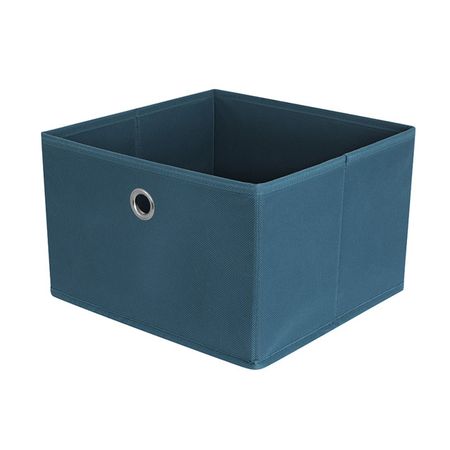 коробка для хранения HANDY HOME Аквамарин 28x28x18см спанбонд без крышки синий необработанный аквамарин 2 3 см