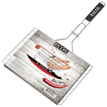 решетка-гриль ECOS 35х25х1,5см хром.сталь, дерево 60см общая длина 2 шт линейный датчик общая длина 16 мм 5k b10k одиночный 3 футовый фейдер прямой ползунковый потенциометр