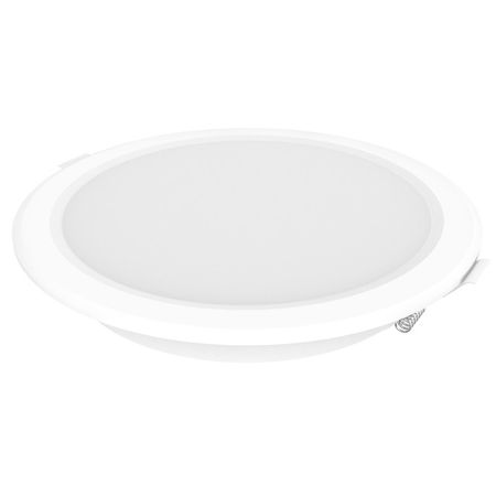 светильник светодиодный GAUSS Elementary Downlight 20Вт 1700Лм 4000K 260В IP20 170х26 белый круг светильник встраиваемый gauss elementary adjustable frameless 22вт led 2200лм 4000k круг белый