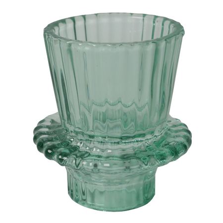 подсвечник MAXIJOY Emerald 4х4х7см стекло шар maxijoy белые бусы 80мм стекло красный