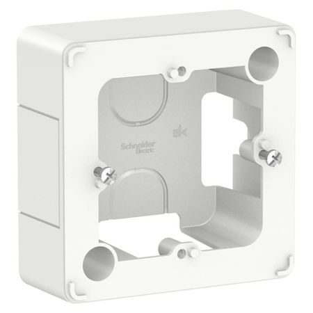 коробка подъемная 1 пост SYSTEME ELECTRIC Blanca белый розетка 1 пост tv schneider electric blanca белый