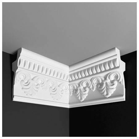 угол внутренний ДЕ-БАГЕТ для ДП 26/120 111х47мм 4 шт. полистирол, арт.00-00001546