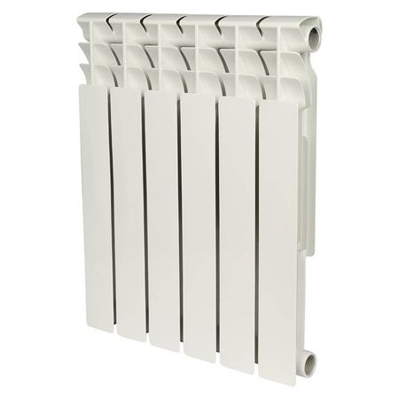 радиатор биметаллический ROMMER Optima BM 500  6 секций 1 шт 3d металлический стайлинг автомобиля боковой кузов украшение багажника наклейка для kia sportage ceed sorento k3 rio soul optima sonic picanto