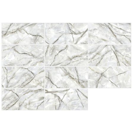 керамогранит LCM Onyx Royal Gray 60х120 полированный серый