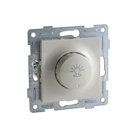 диммер поворотный GUSI Ugra 500Вт с накладкой и воротком бежевый плата драйвера инвертора 500вт 12в 220в