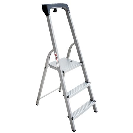 стремянка стальная UGO LOKS 3 ступени с лотком для инструментов zenhosit hc 5 пластиковые стойки для печатных плат 100 шт