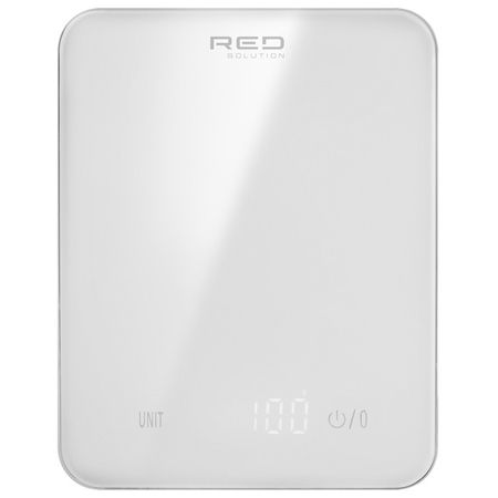 весы кухонные RED SOLUTION S732 до 10кг стекло белый