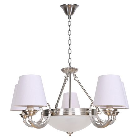 люстра подвесная БАЛТИЙСКИЙ СТИЛЬ Милан 5xЕ14 40Вт + 2xЕ27 60Вт металл хром паяльник your cee 30вт 40вт 60вт с жк экраном