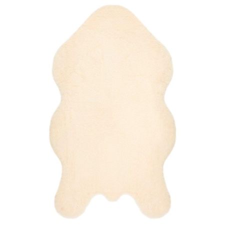 коврик меховой ШКУРА 690х1180мм мальдивский песок полиэстер