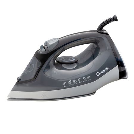 утюг BUFETT BIS 464 2400Вт 190г/мин серый утюг brayer br4006 2400вт 140г мин керамика фиолетовый