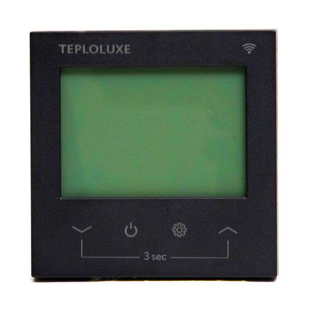 терморегулятор электронный ТЕПЛОЛЮКС Pontus WiFi черный IP31 электронный замок sary rk 208