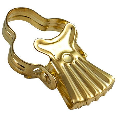 зажим для колец УЮТ 10шт 35мм латунь, арт.2014774