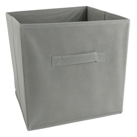 короб для хранения TODELIA Spell 280х280х280мм серый нетканый материал/картон
