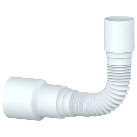 труба гофрированная UNICORN 32х40/50 400мм белая труба гофрированная анипласт 32х32 40мм 351 761мм белая