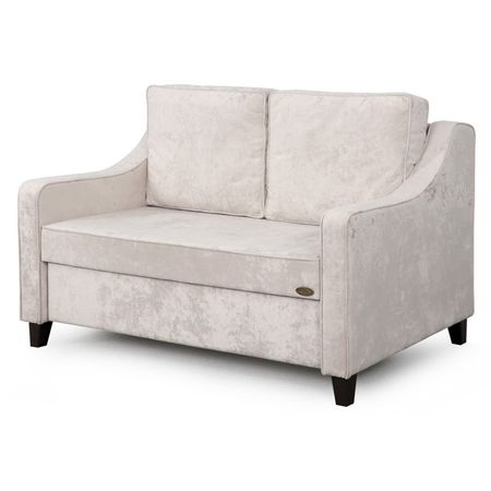 диван-кровать Джерси 2 1400х920х940мм велюр бежевый диван king modool max велюр alkantara оранж