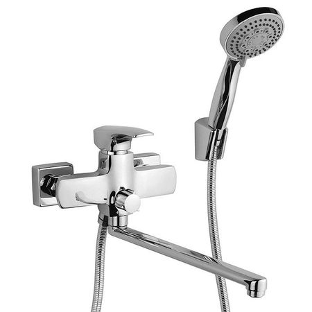 смеситель для ванны PAINI Angel длинный латунь хром поворотный переключатель vaneaims la36m 22 мм