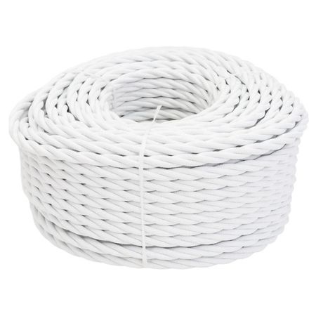 кабель витой BIRONI 3х2,5мм 50м матовый белый кабель витой 3х1 5 50м белый