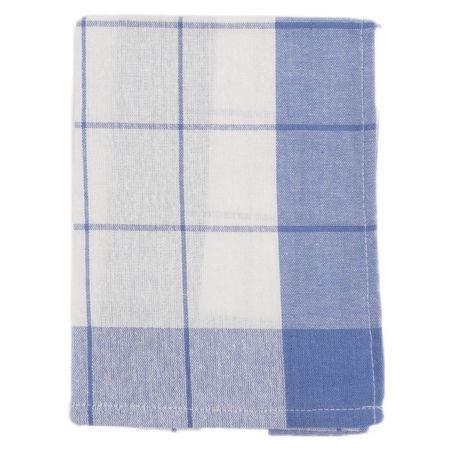 полотенце кухонное TODELIA 50х70см клетка синяя, арт. MUKT23-01A льняная синяя дорожка для стола