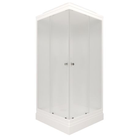 кабина душевая TRITON 90x90x210см квадрат белый низкий поддон кабина душевая omega 90x90x215см г м низкий поддон 1 4 круга