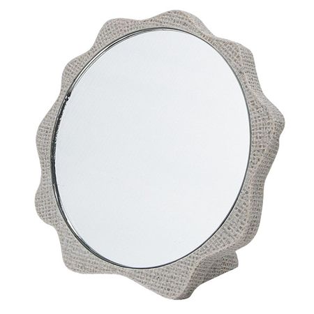 зеркало настольное VITARTA Clay 15,7х6,8см круглое полирезин зеркало настольное koopman 12 5х13 5см круглое полистирол двустороннее в асс те