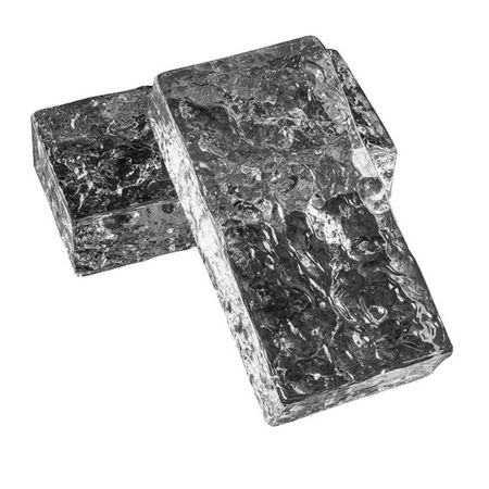 стеклоблок CRYSTAL 200х100х50мм прозрачный накладка benks crystal magsafe для iphone 16e пластиковый прозрачный