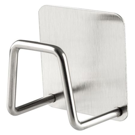 держатель для губки РЫЖИЙ КОТ 5x5x3см подвесной нерж.сталь пластиковый мультяшный держатель для губки