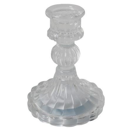 подсвечник MAXIJOY Crystal 8х8х10,5см стекло шар maxijoy белые бусы 80мм стекло красный