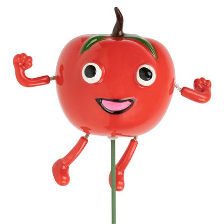 штекер садовый PARK Сочный томат 6,5x12x58см красный pqzulk 4 мм l образный штекер типа банан красный