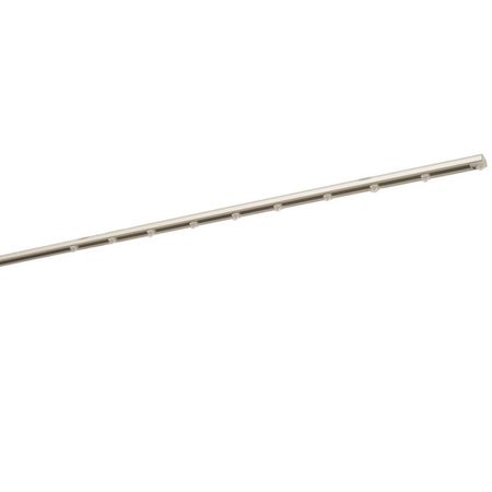 карниз 1-рядный УЮТ Мини профильный 160см белый, арт.2166278 карниз 2 рядный эконом пластмассовый 160см арт 9212513500019