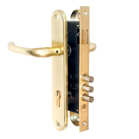 ручка дверная с замком APECS 2210/60-G 85мм цилиндровый золото комплекты поршневых колец и прокладок цилиндра мотоцикла для suzuki an400 skywave burgman 400 1992 2006 отверстия std 75 100