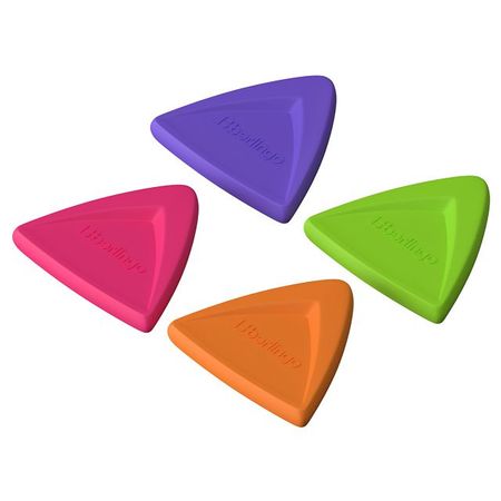 ластик BERLINGO Arrow 40х35х10мм треугольный термопластичная резина  в асс-те faber castell пластичный ластик