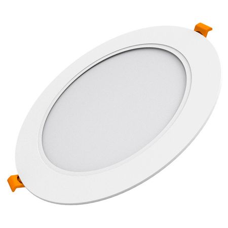 светильник встраиваемый GAUSS Downlight LED 12Вт 1000m 4000K IP20 круг белый светильник встраиваемый gauss elementary adjustable frameless 22вт led 2200лм 4000k круг белый