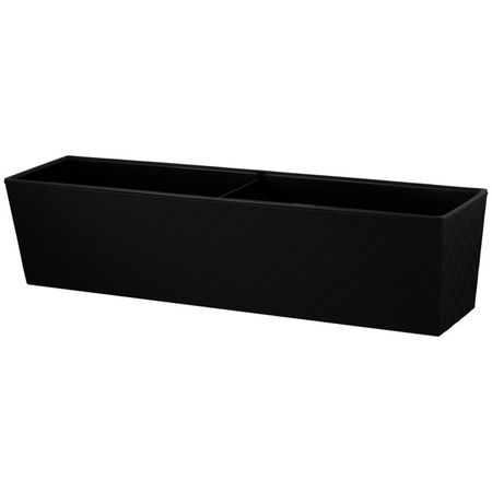 ящик балконный INGREEN Manhattan Cube 60см пластик оникс