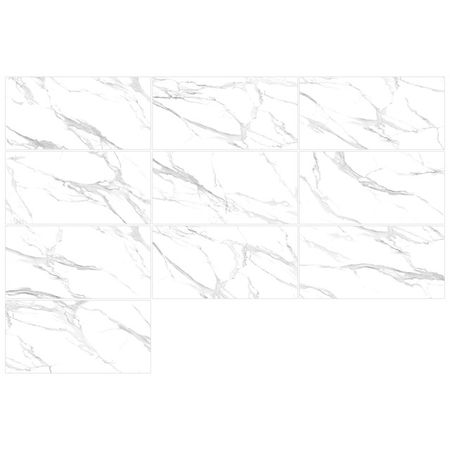 керамогранит LCM Calacatta Montreal 60х120 полированный серый