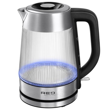 чайник RED SOLUTION G121 2200Вт 1,8л рифленое стекло чайник vitek vt 1139 2200вт 1 8л металл