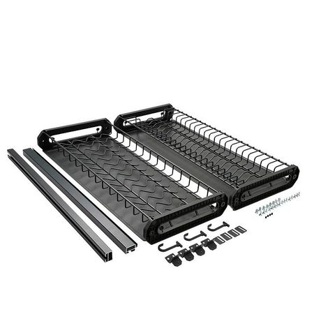 посудосушитель EVOLUTION с рамой в корпус 600мм 568х260мм вулканический серый