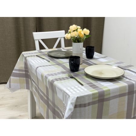 клеенка DASCH Камелия/Camelia Деним шир.140см бежевая, арт.7687