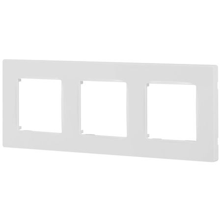 рамка 3 поста ЭРА серия 12 Классик белый рамка 4 поста эра   12 классик белый