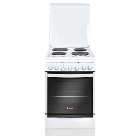 плита электрическая GEFEST ЭП Н Д 5140-02 4 конфорки 50х58,5см белый гирлянда электрическая actuel кластер 1 800 led теплый белый 20 м