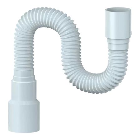 труба гофрированная UNICORN 32х32/40 800мм белая труба гофрированная анипласт 32х32 40мм 351 761мм белая