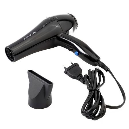 фен ERGOLUX ELX-HD08-C02 1200Вт 2 скорости черный