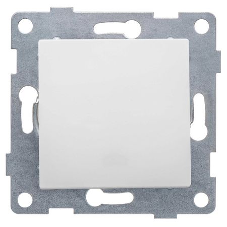 выключатель 1-клавишный GUSI Ugra перекрестный 10А белый выключатель 1 клавишный gusi ugra перекрестный 10а белый