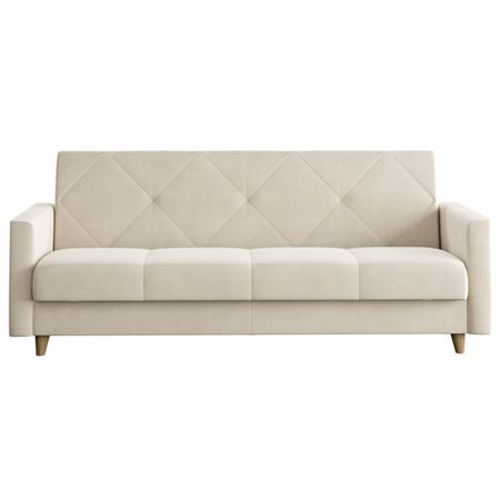 диван-кровать Даллас 2060х890х900мм велюр бежевый кровать босс 160 200 про велюр роял агат