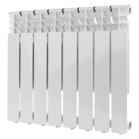 радиатор алюминиевый ROMMER Optima 500  8 секций 1 шт 3d металлический стайлинг автомобиля боковой кузов украшение багажника наклейка для kia sportage ceed sorento k3 rio soul optima sonic picanto