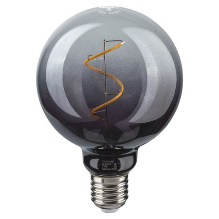 светодиодная лампа ОНЛАЙТ Ретро Золотистая 4Вт Е27 170Лм 2700К G95 светодиодная лампа онлайт ретро золотистая 4вт е27 170лм 2700к g95